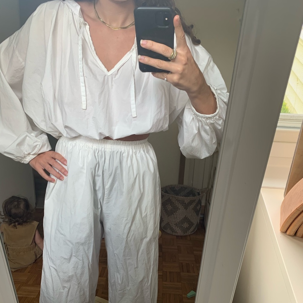 boheme goods French Blouse + Trouser set